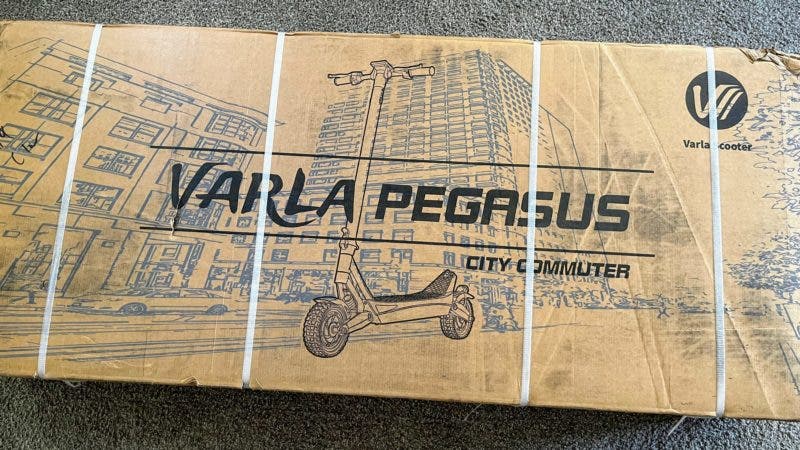 Varla Pegasus Long Range & Solid Tire City Commuter Electric Scooter