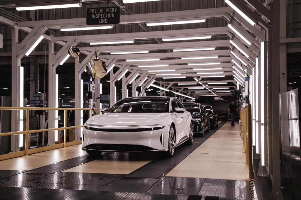 Lucid Air production