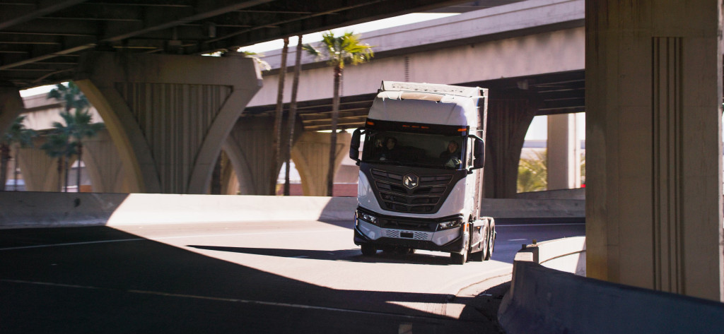 Nikola Tre hydrogen fuel-cell truck