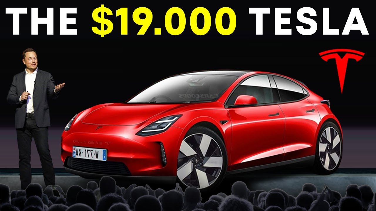 Elon Musk FINALLY Unveiled $19.000 Tesla Model 2!!! | Electriquity