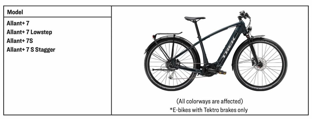 trek recall