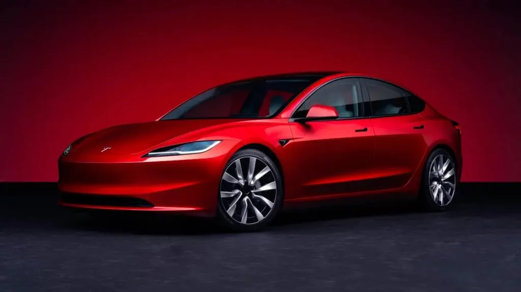 Tesla Model 3 (Europe-market refresh) 