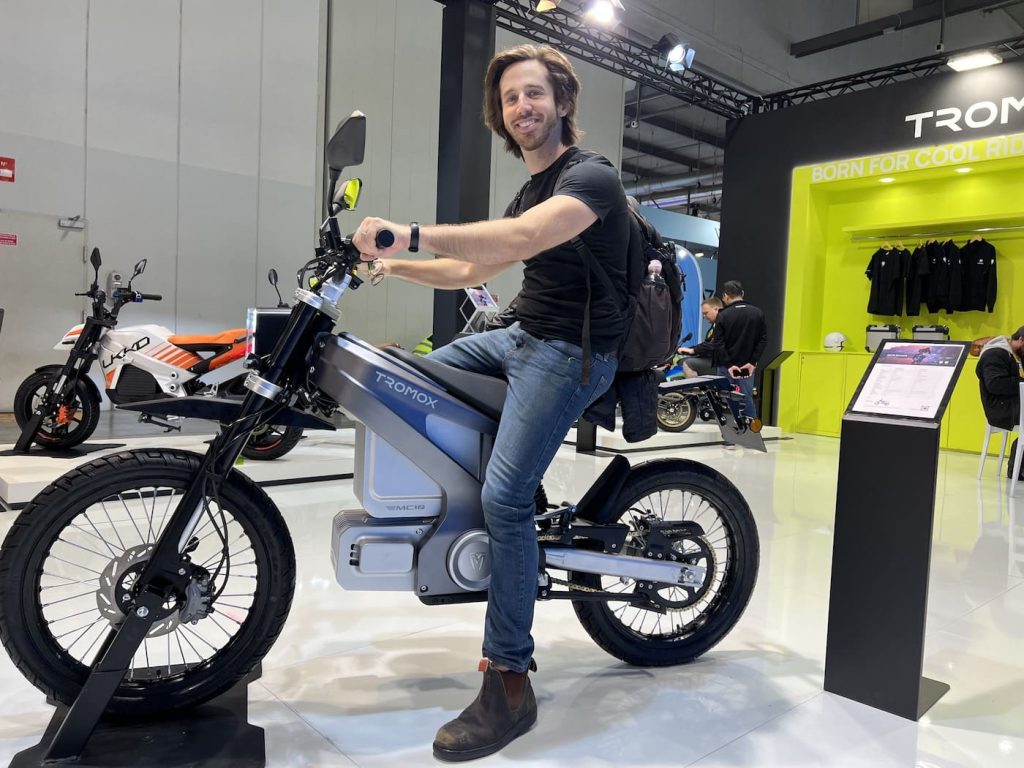 tromox mc10 electric motorcycle