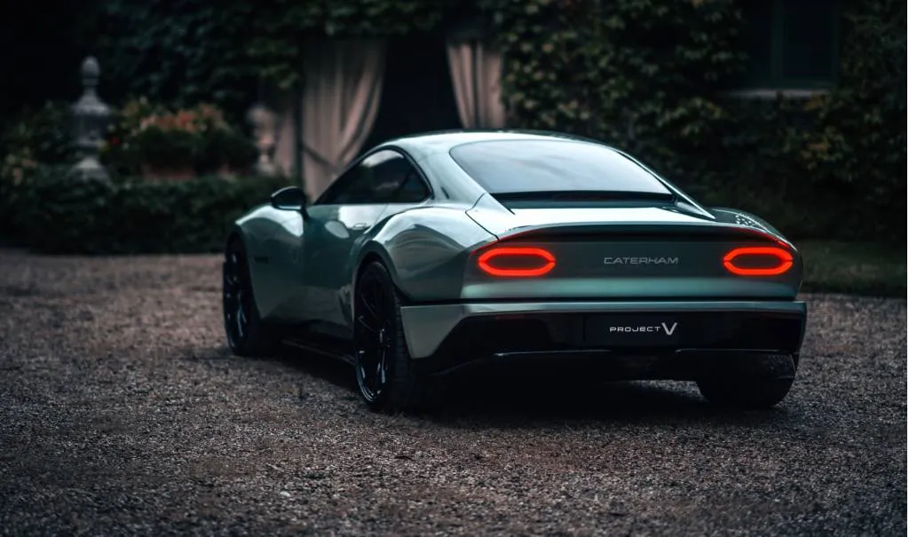 Caterham Project V concept electric sports car