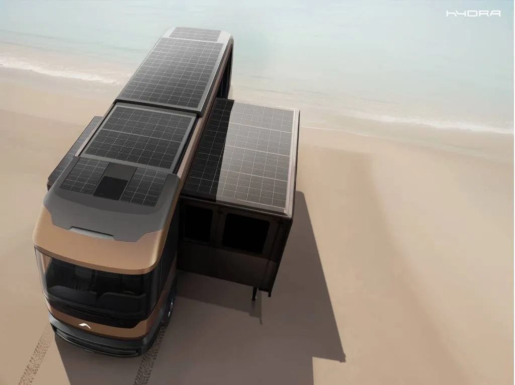 Rendering of AC Future AI-TH electric RV