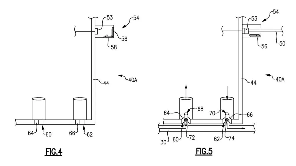 Patent image of Ford battery pack designed for easier module replacement