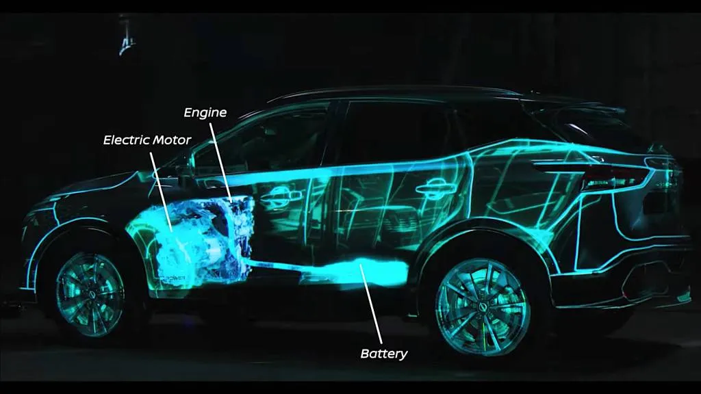 Nissan e-Power hybrid system